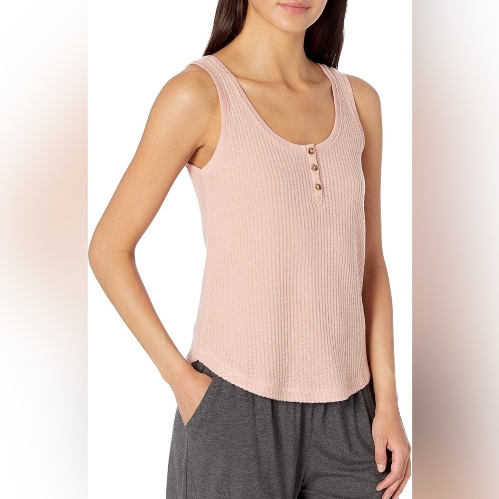 NWT Ocean & Coast pink 3 button tank